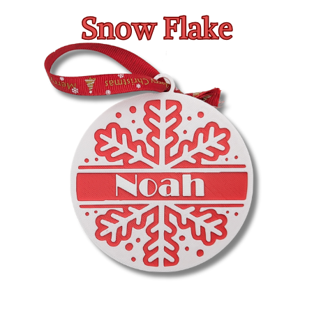 Personalised Xmas Tags/Decorations