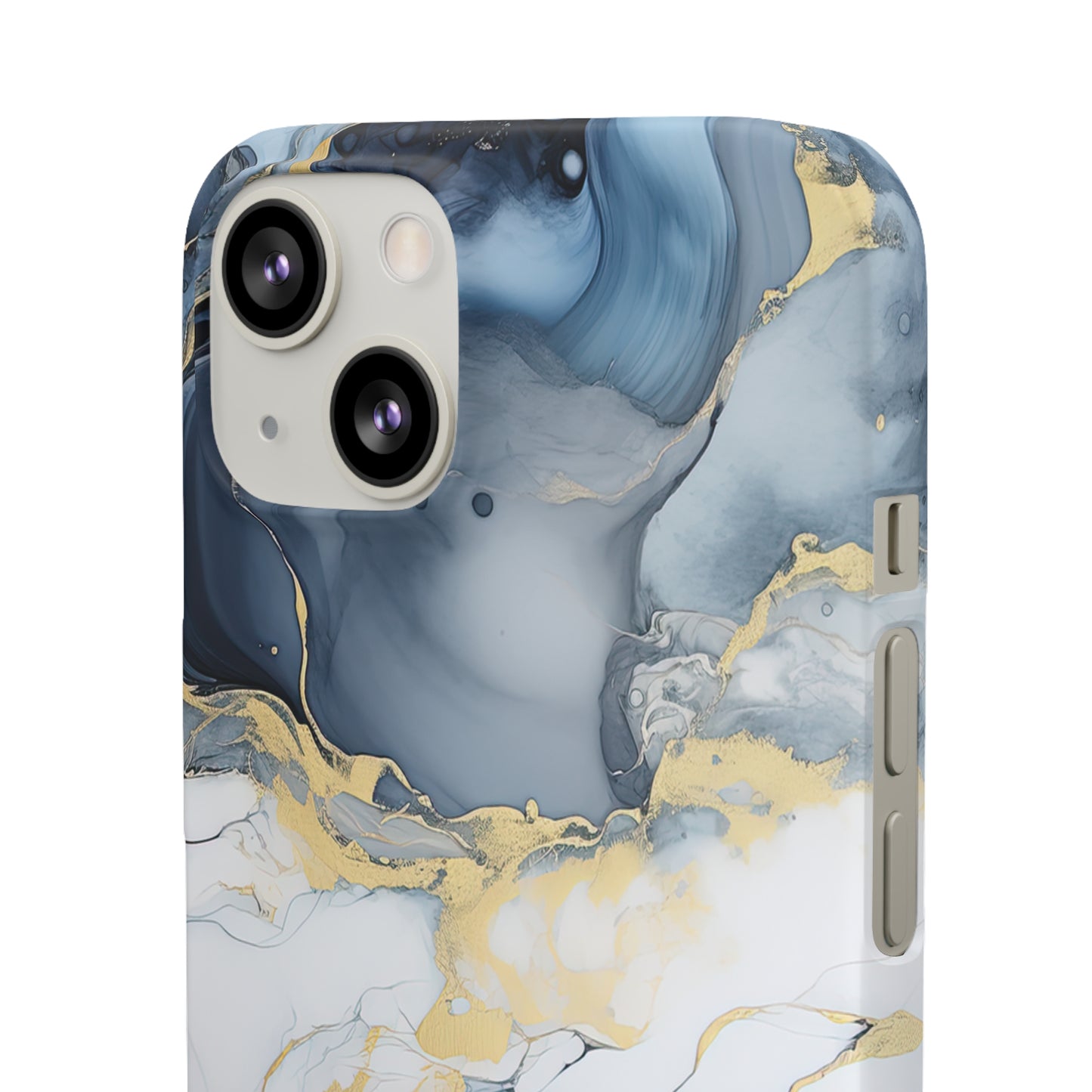 Cee L Colourful Marble Mobile Phone Case Blue