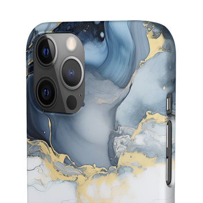 Cee L Colourful Marble Mobile Phone Case Blue