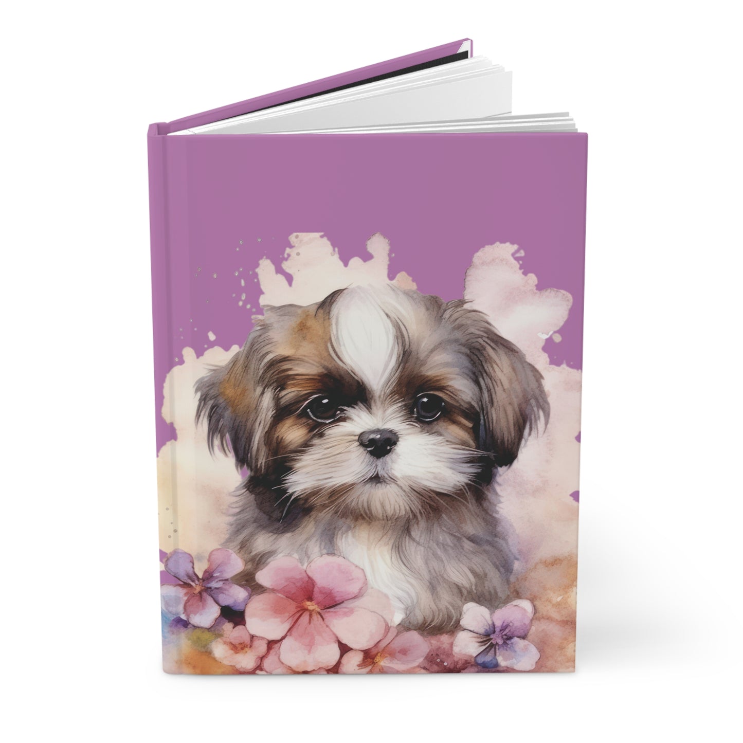 Hardcover Journal Shih Tzu Puppy