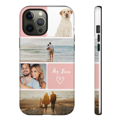 iPhone Personalised Image Case - Pink