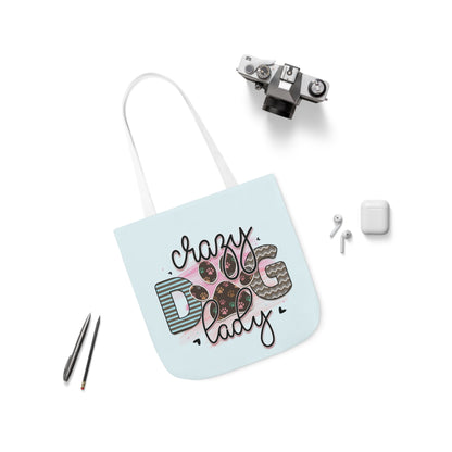 Canvas Tote Bag Gifts for Dog Lover Crazy Dog Lady