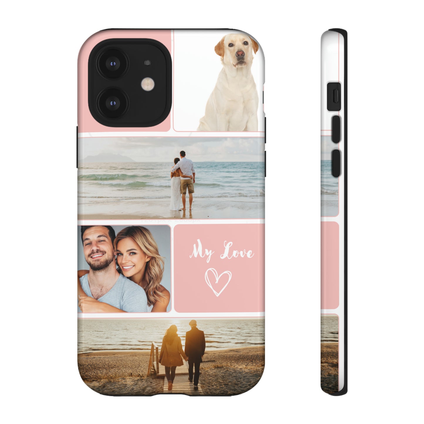 iPhone Personalised Image Case - Pink