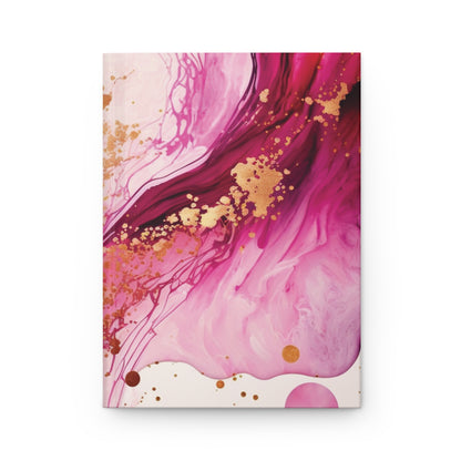 Hardcover Journal Pink Marble