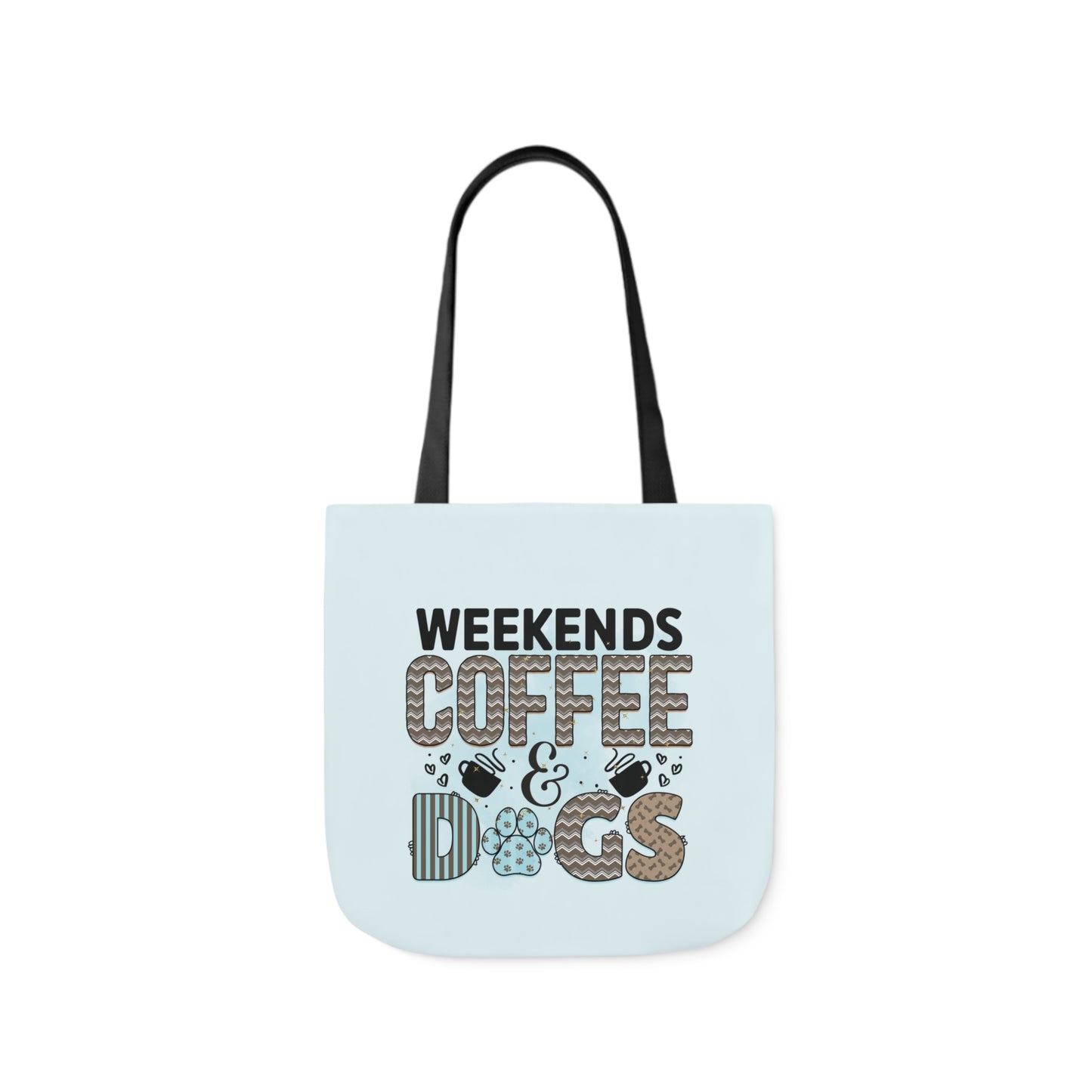 Canvas Tote Bag Dog Lover Designs