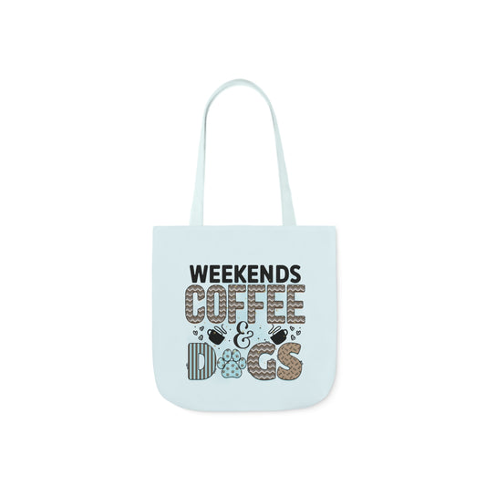 Canvas Tote Bag Dog Lover Designs