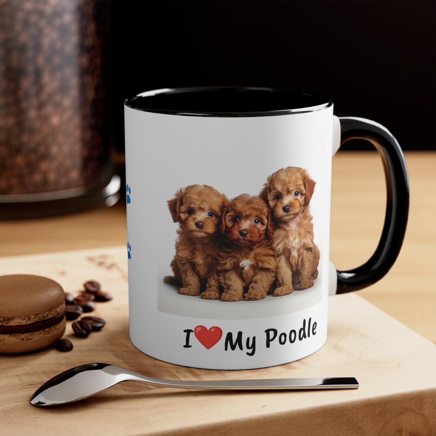 Poodle Puppy Pet Mug Name Custom Dog Mug Dog Coffee Cup Personalized Pet Mugs Dog Mom Mug Dad Mug New Dog Mug Mothers Day