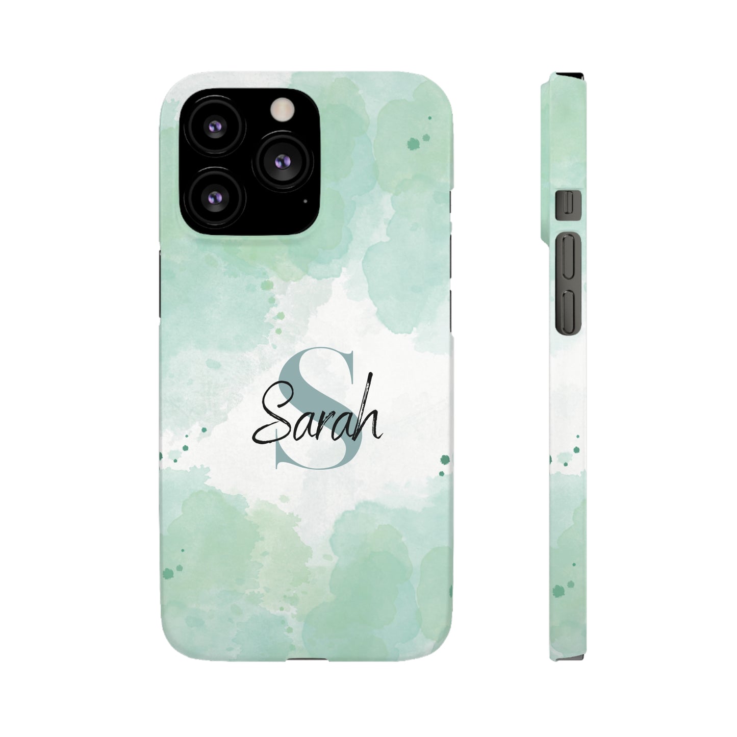 Cee L Personalised Phone Case Monogram Name Mobile Phone Cover Pastel