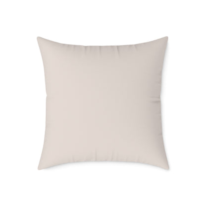 Square Poly Canvas Pillow Dog Lovers