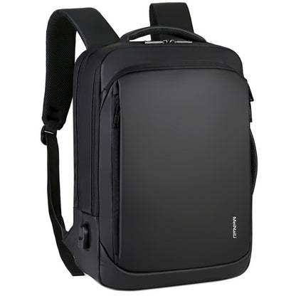 Nylon multifunctional usb computer backpack