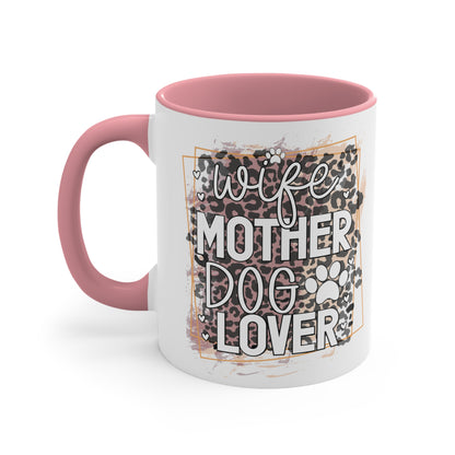 Cee L Dog Love Wife Print Mug Colour Choice Mothers Day Gifts for Her