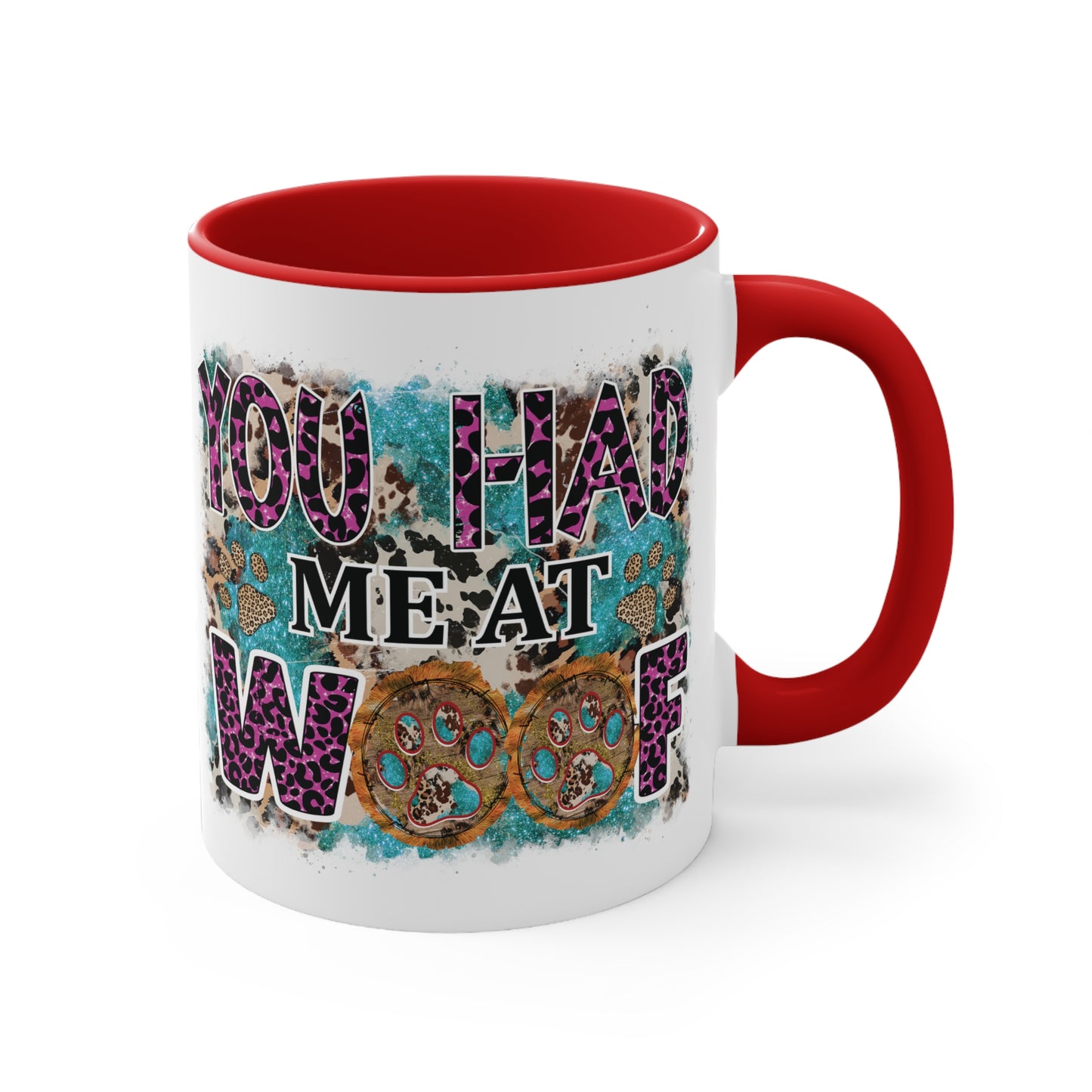 Cee L Dog Lover Print Mug Colour Choice Mothers Day Gifts for Her