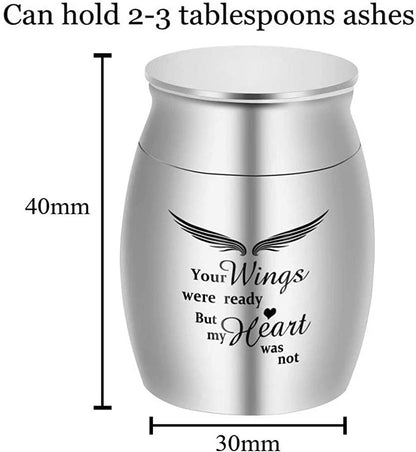 Custom Stainless Steel Urn For Pets 4cm RIP