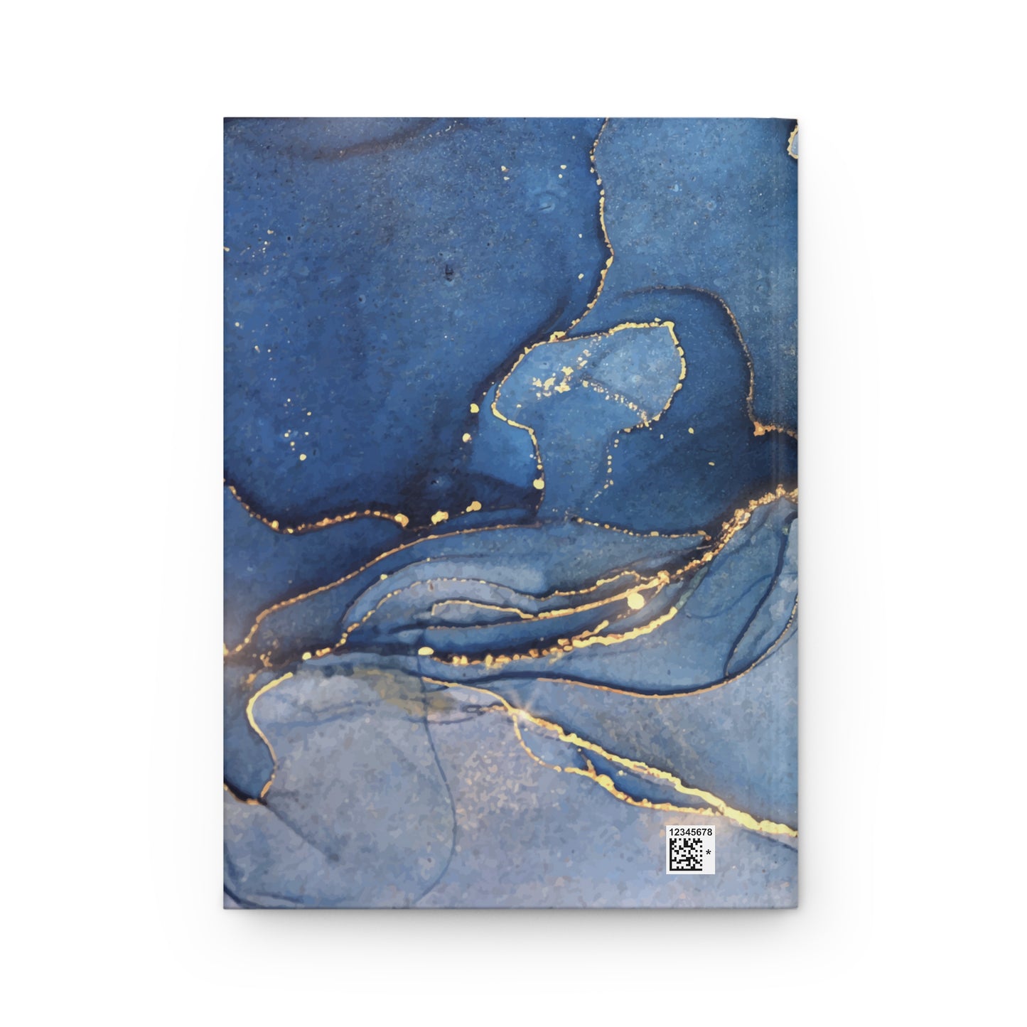 Personalised Hardcover Journal Blue Marble