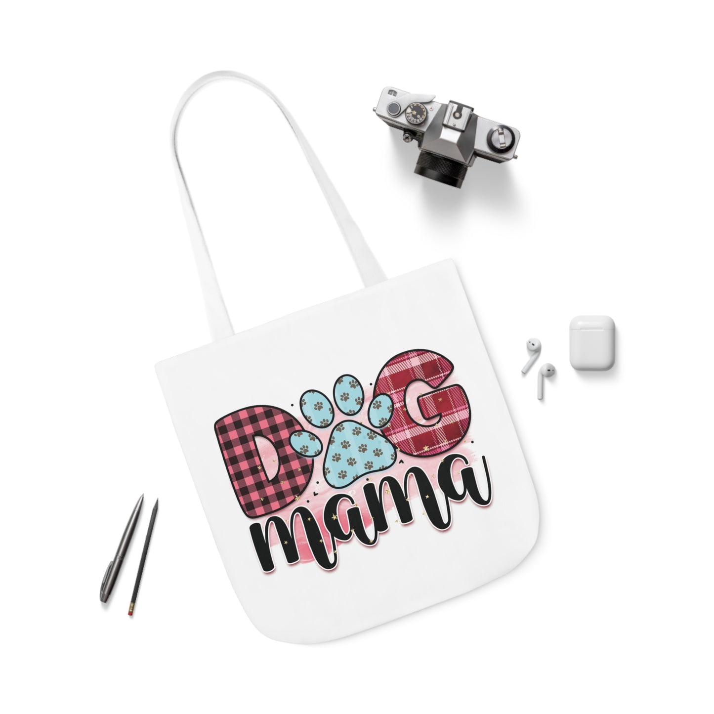 Canvas Tote Bag Dog Mama Gifts for Dog Lovers