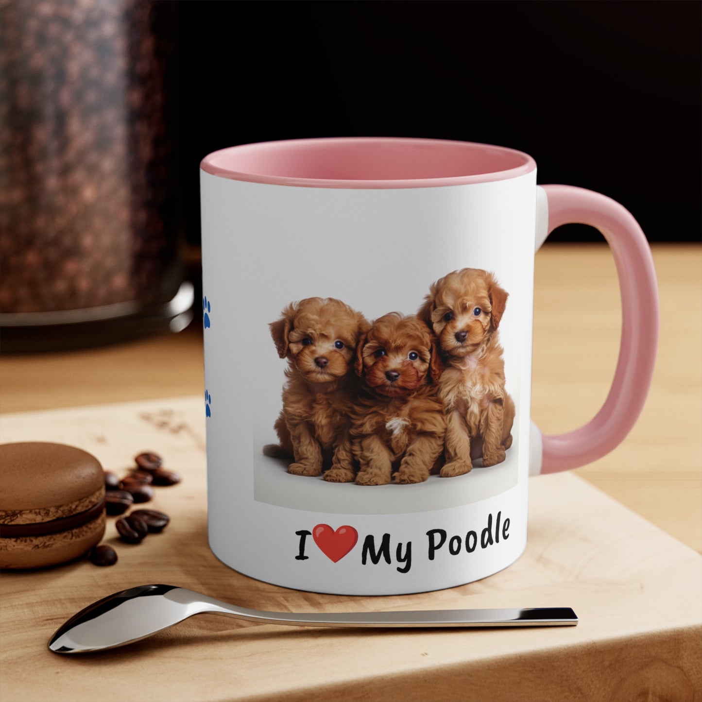 Poodle Puppy Pet Mug Name Custom Dog Mug Dog Coffee Cup Personalized Pet Mugs Dog Mom Mug Dad Mug New Dog Mug Mothers Day