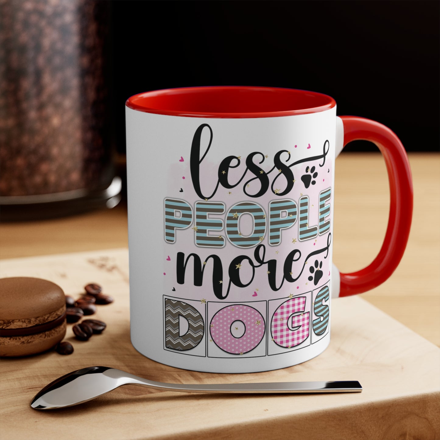 Cee L Crazy More Dogs Print Mug Colour Choice Mothers Day Gifts for Her