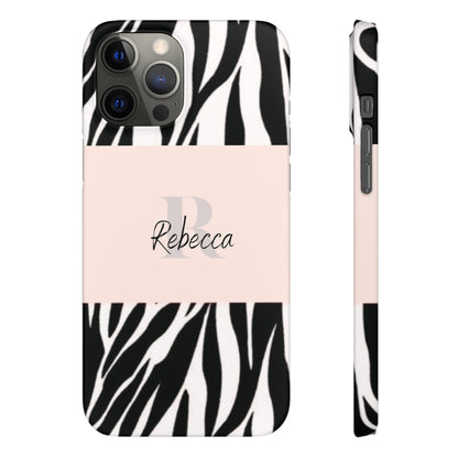 Personalised Phone Case Monogram Name Mobile Phone Cover