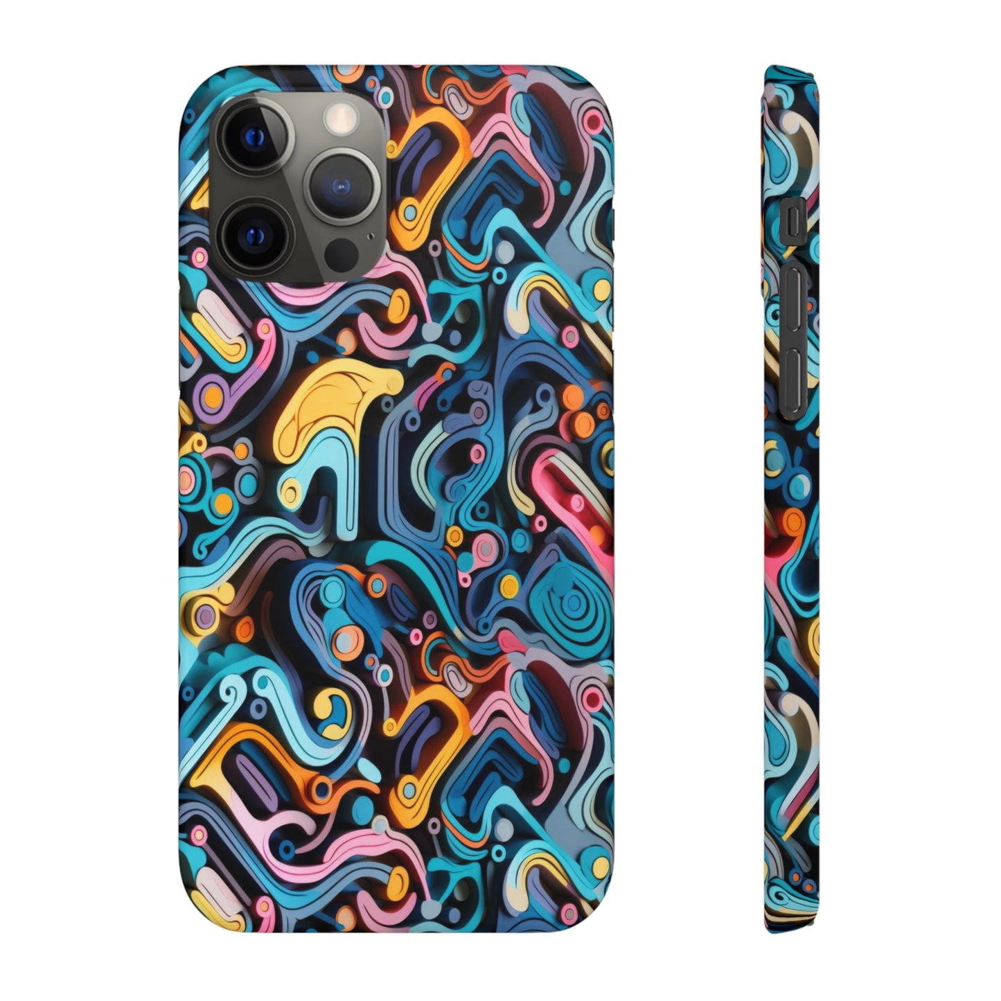 Cee L Abstract Colourful Mobile Phone Case