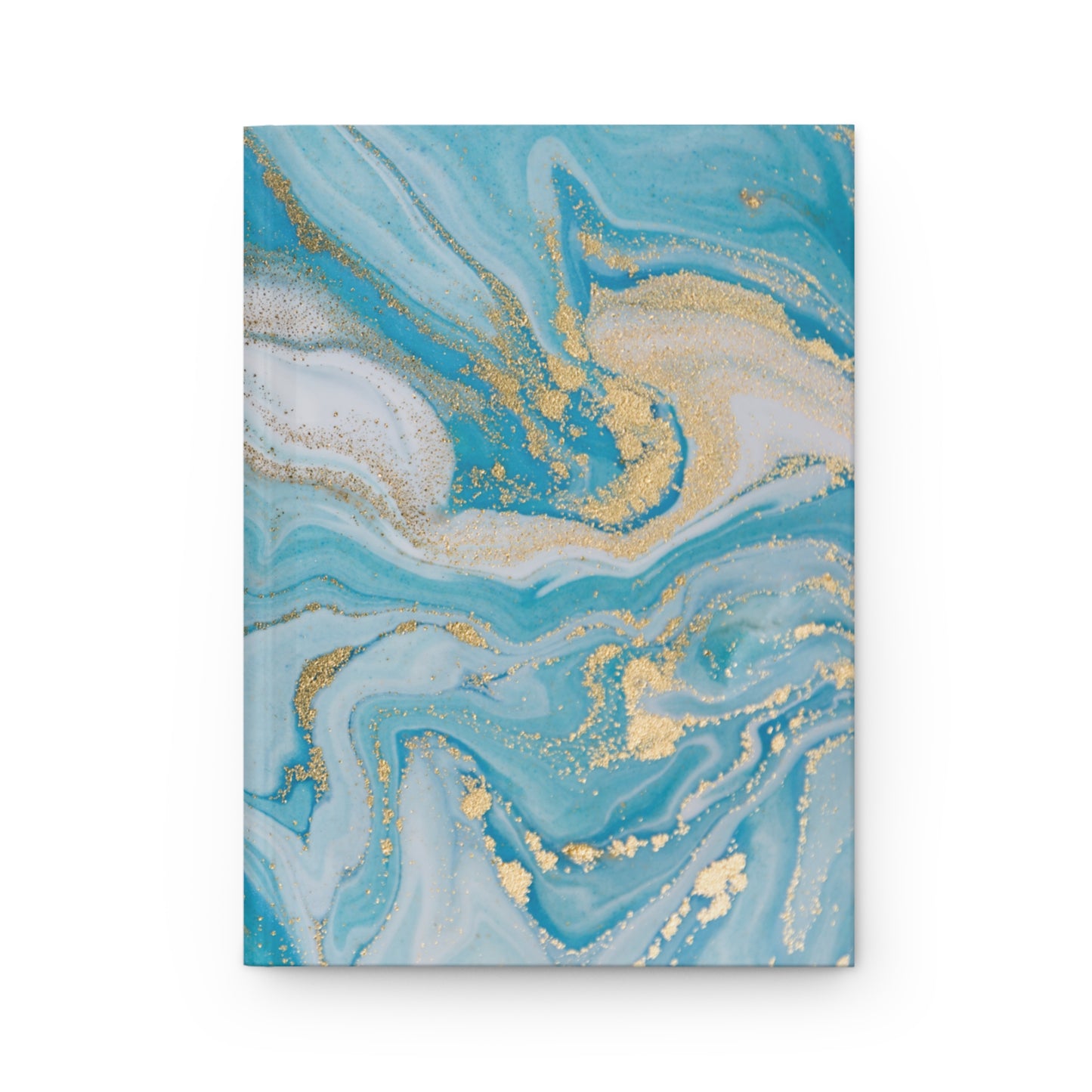 Hardcover Journal Teal Marble