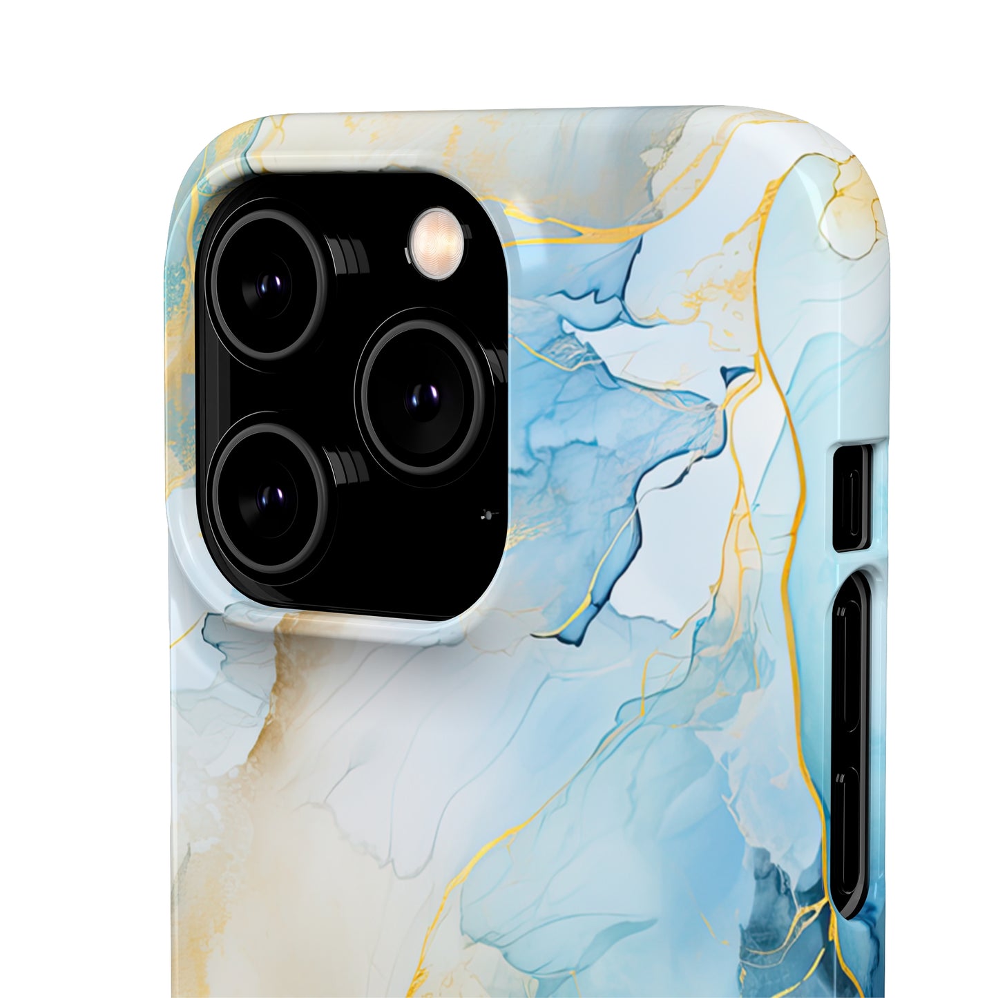 Cee L Colourful Marble Mobile Phone Case Blue