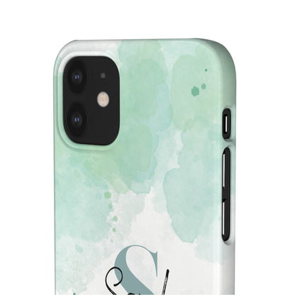 Cee L Personalised Phone Case Monogram Name Mobile Phone Cover Pastel