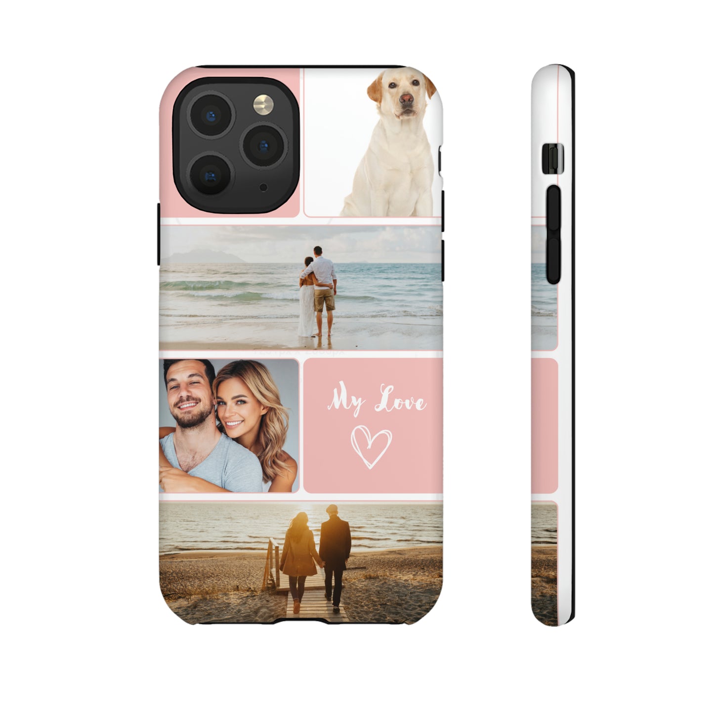 iPhone Personalised Image Case - Pink