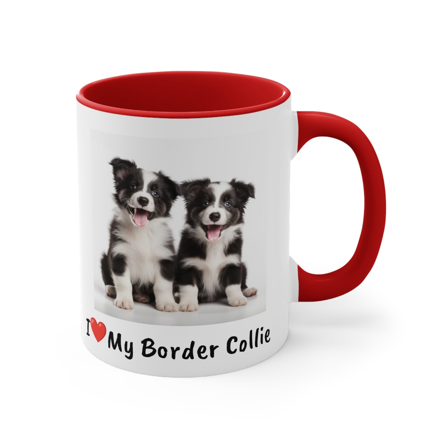 Border Collie Puppy Pet Mug Name Custom Dog Mug Dog Coffee Cup Personalized Pet Mugs Dog Mom Mug Dad Mug New Dog Mug Mothers Day