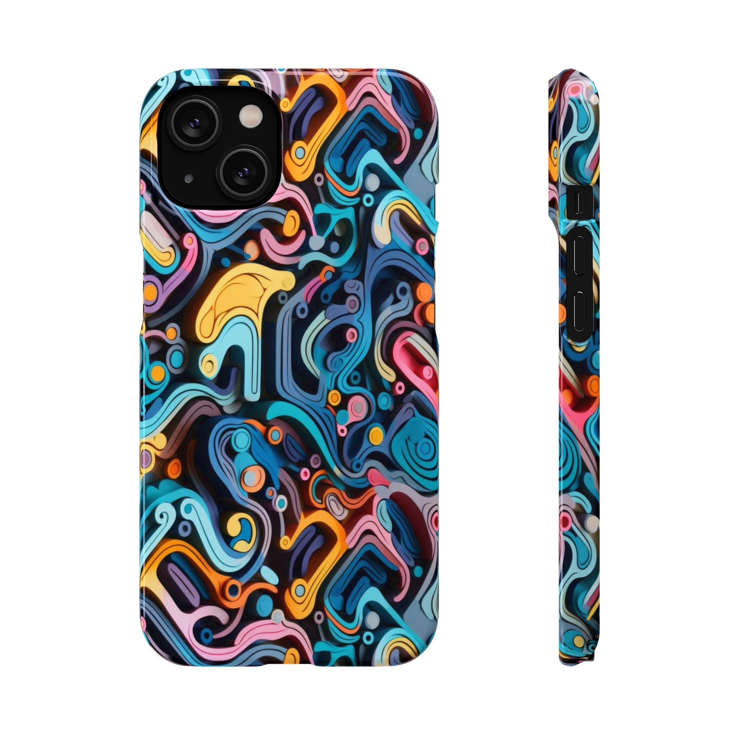 Cee L Abstract Colourful Mobile Phone Case