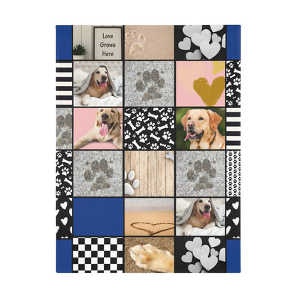 Plush Fleece Blanket Customised Pet Design - Australian & NZ Buyers