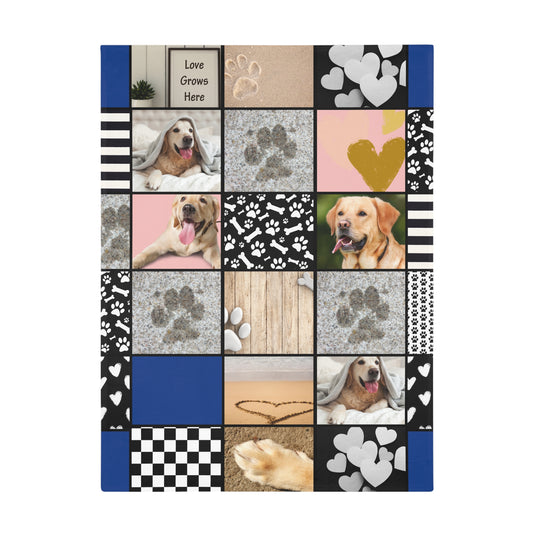 Plush Fleece Blanket Customised Pet Design - Australian & NZ Buyers