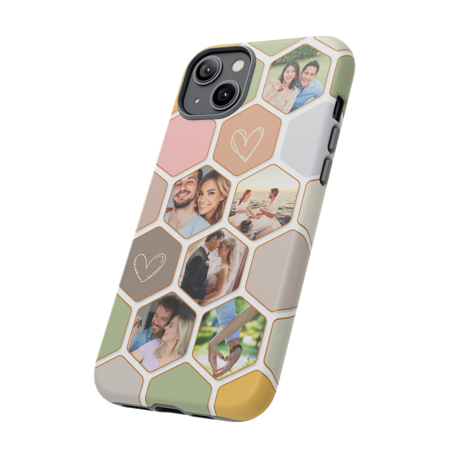 Mobile Phone  Personalised Hex Case