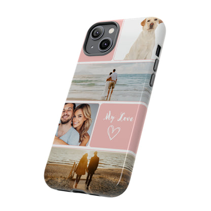 iPhone Personalised Image Case - Pink