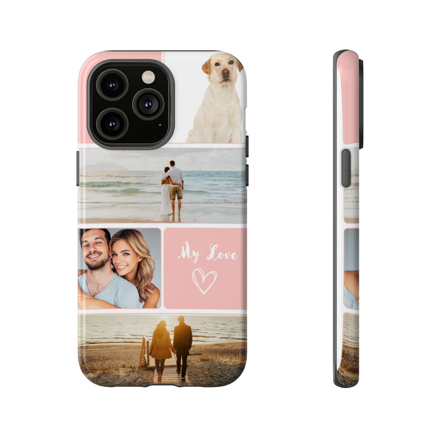 iPhone Personalised Image Case - Pink