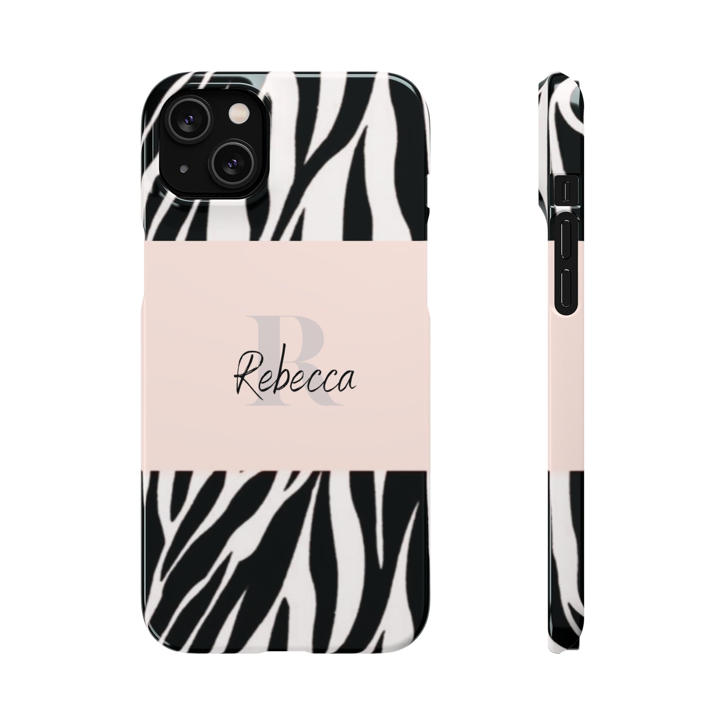 Personalised Phone Case Monogram Name Mobile Phone Cover