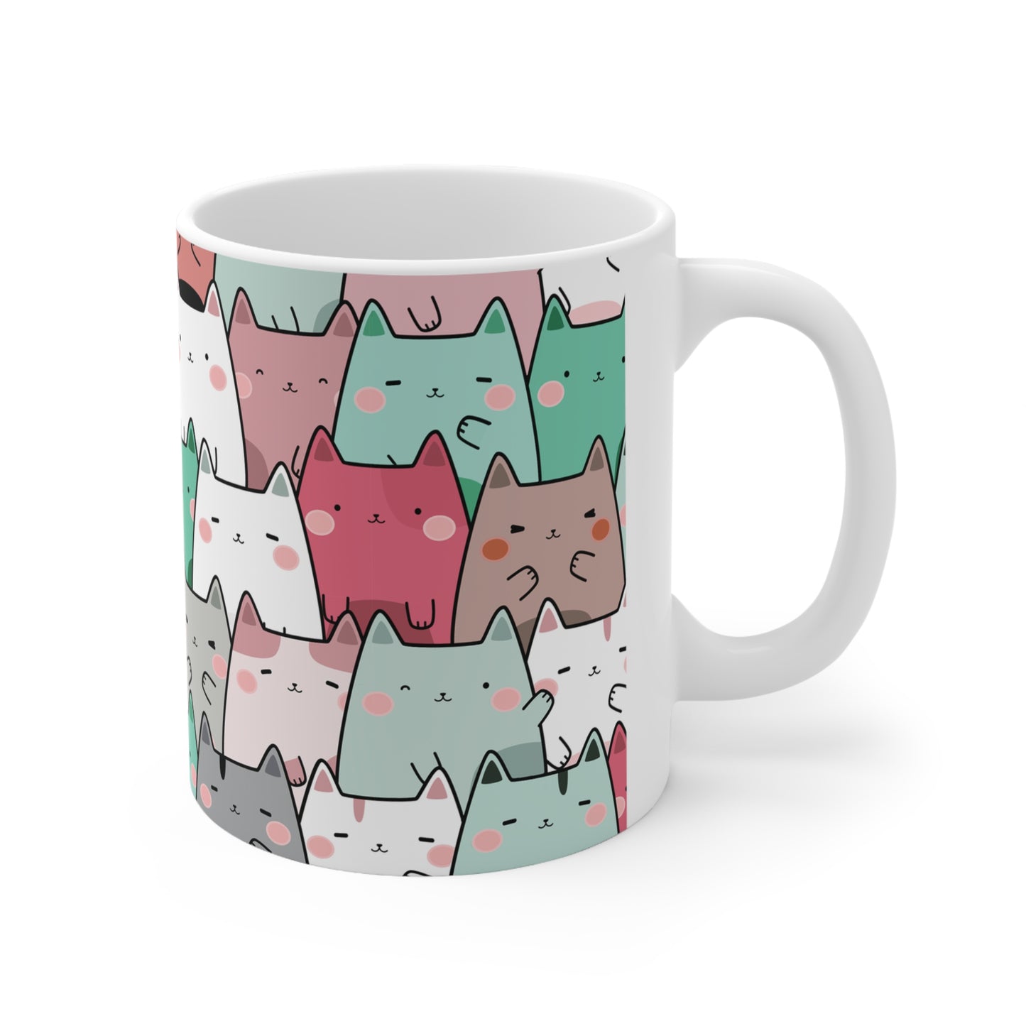 Cat Mug Ceramic