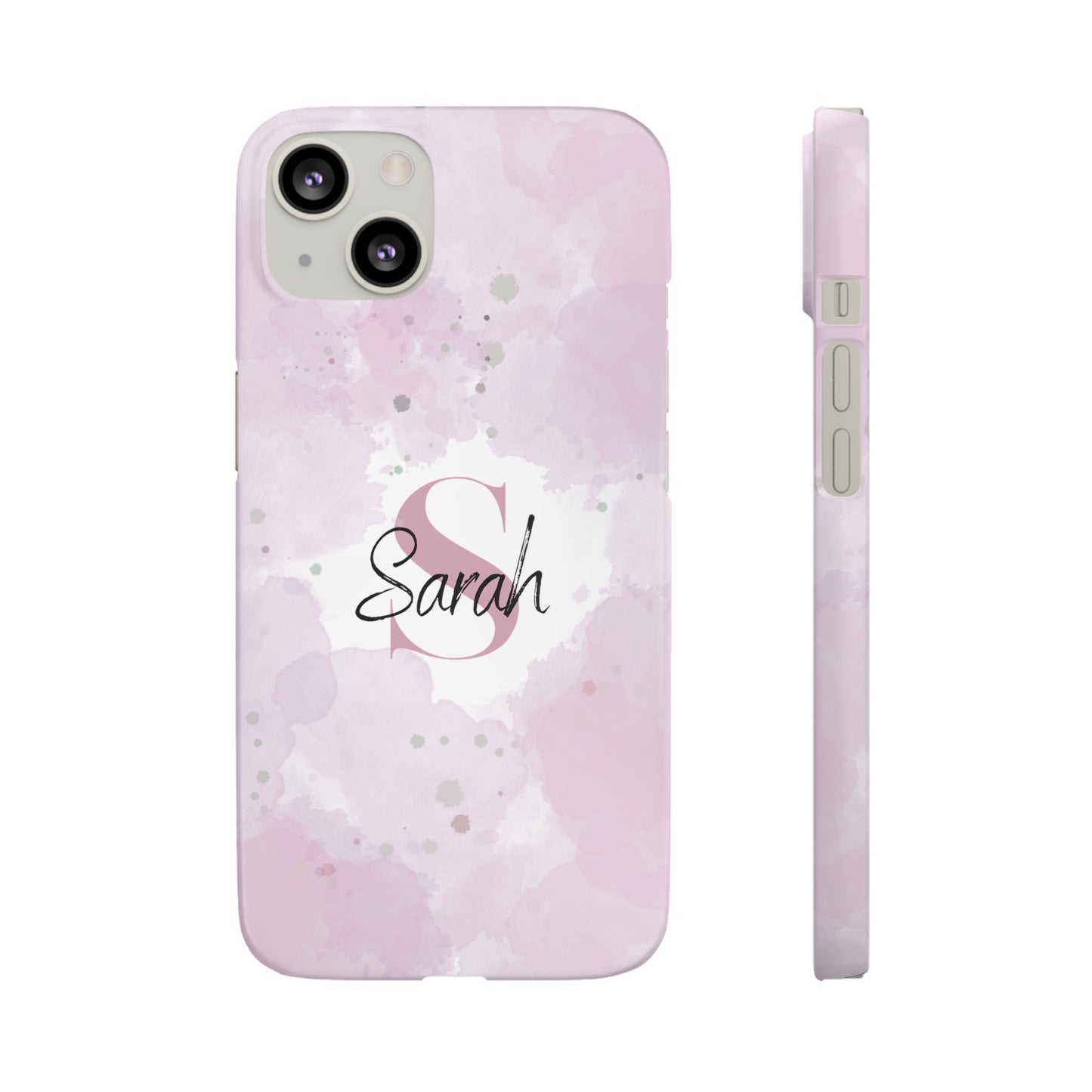 Cee L Personalised Phone Case Monogram Name Mobile Phone Cover Pastel