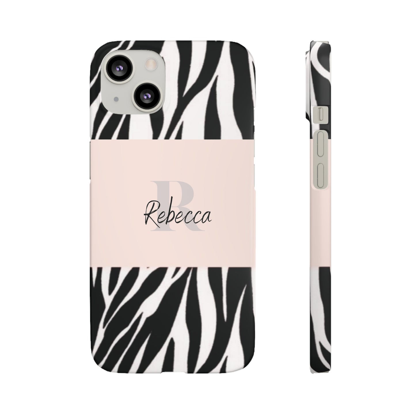 Personalised Phone Case Monogram Name Mobile Phone Cover