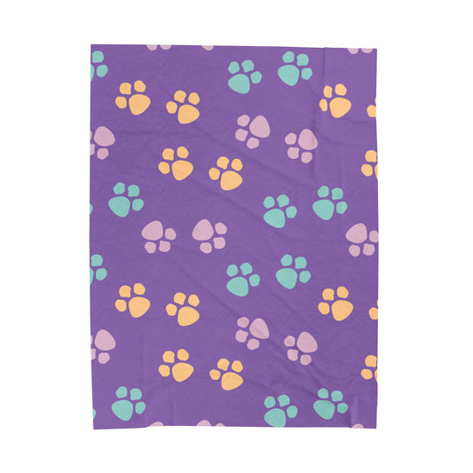 Velveteen Plush Blanket Pet Design - US buyers