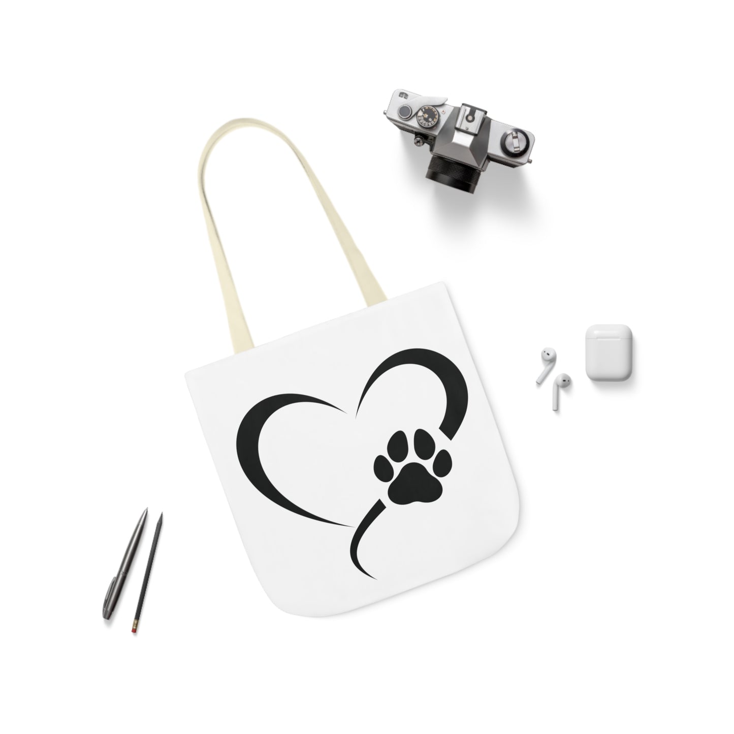 Canvas Tote Bag Dog Love Gifts for Dog Lovers