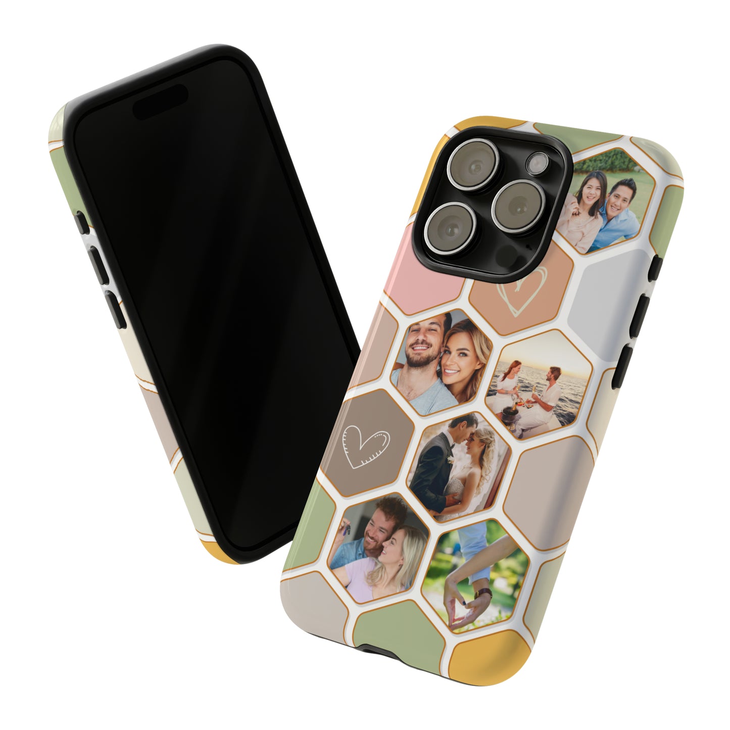 Mobile Phone  Personalised Hex Case