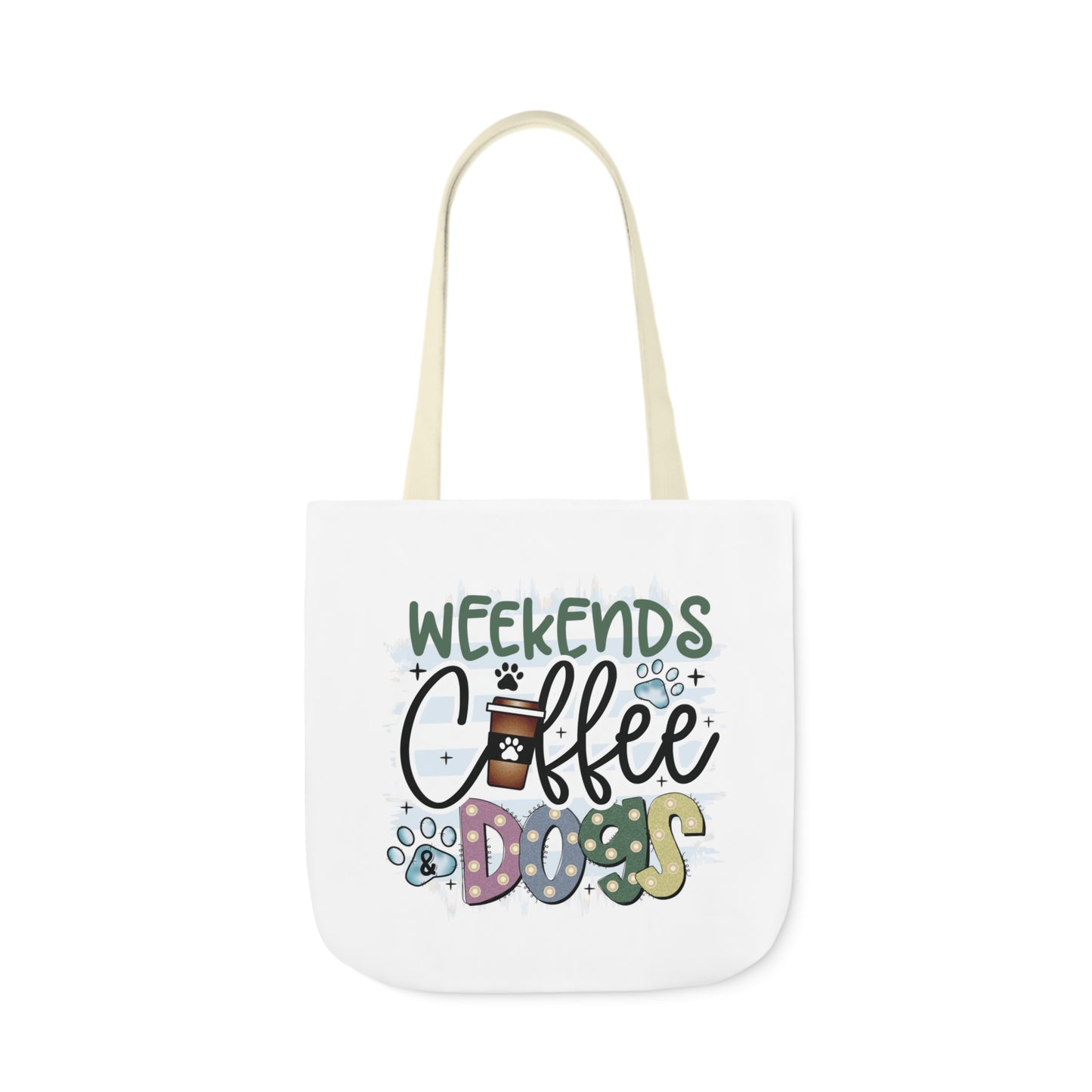 Canvas Tote Bag Dog Lover Designs