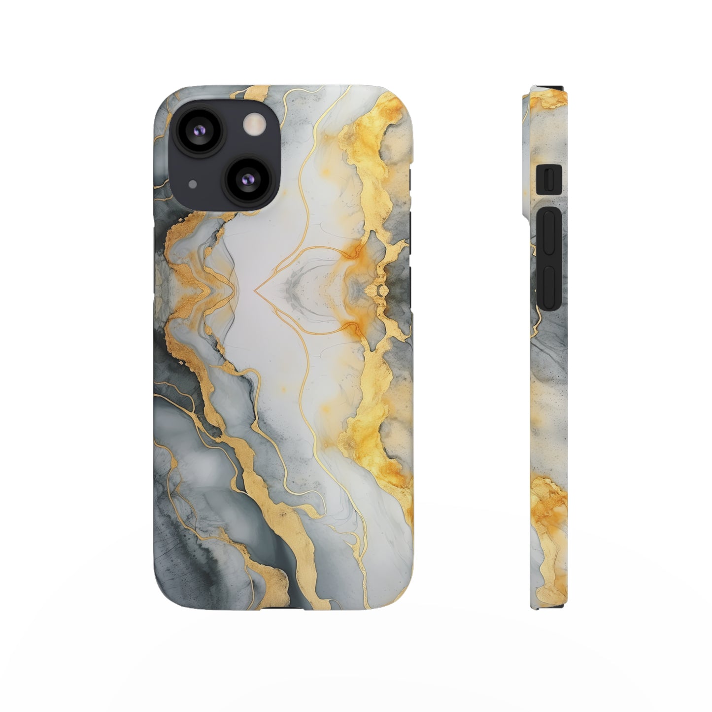 Cee L Colourful Marble Mobile Phone Case Grey