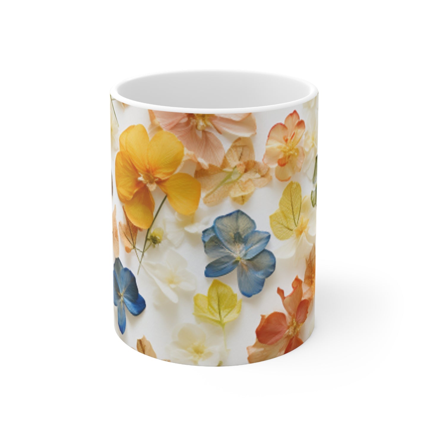 Yellow Hydrangea Flowers Mug Gifts for Her Garden Lover Christmas Merry Christmas Plant Lover Gardening Mothers Day Mum Birthday Sister