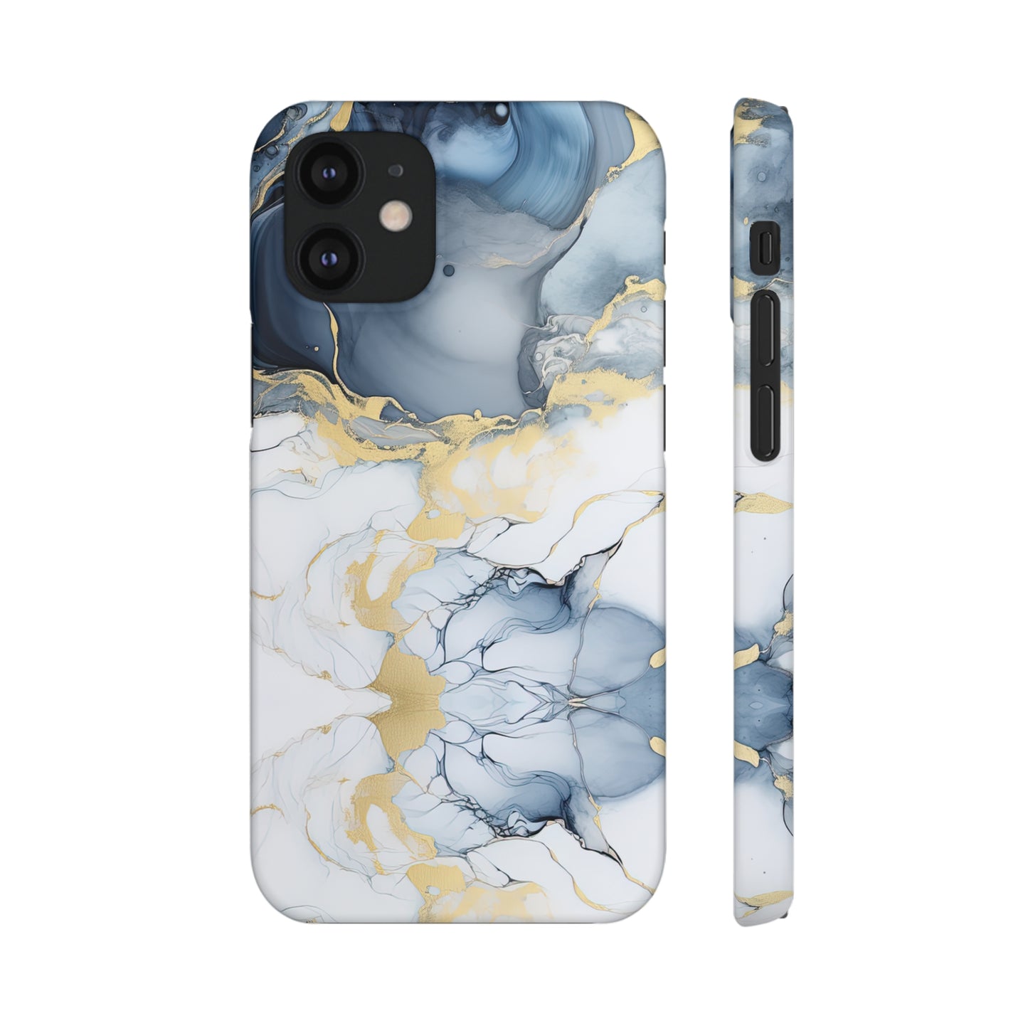 Cee L Colourful Marble Mobile Phone Case Blue