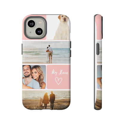 iPhone Personalised Image Case - Pink