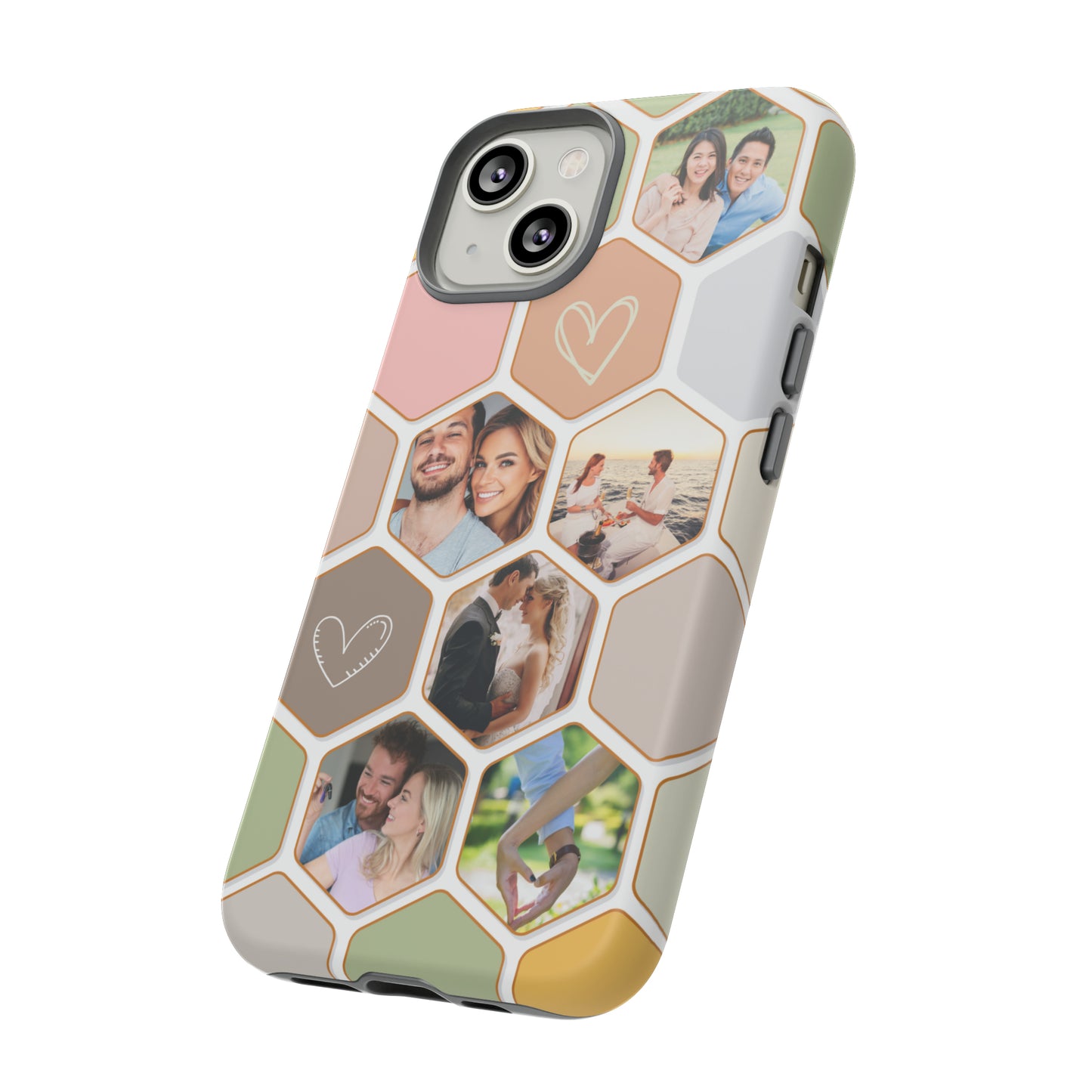 Mobile Phone  Personalised Hex Case