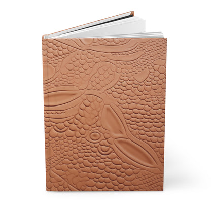 Hardcover Journal Faux Leather Pattern