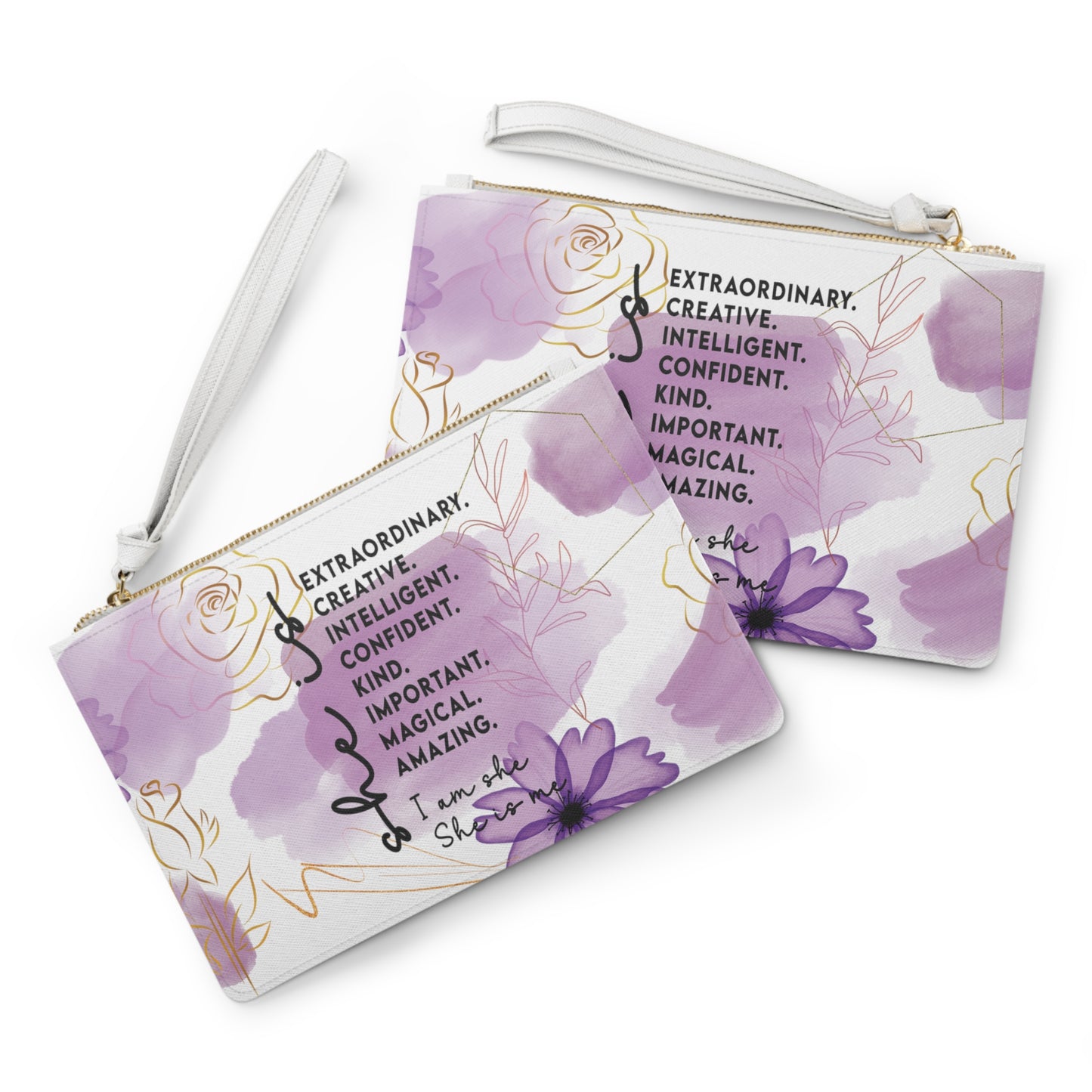 Cee L Clutch Bag Positive Affirmations Mothers Day Gifts for Her