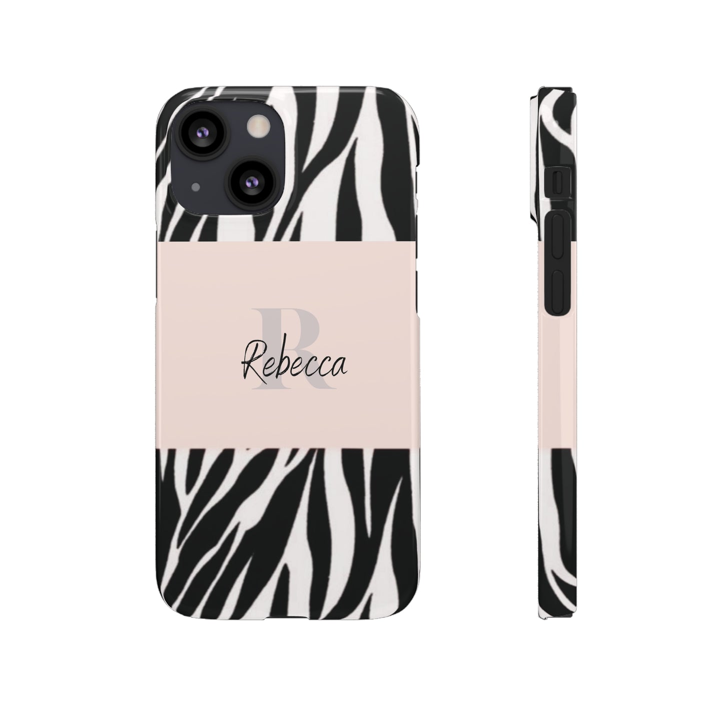 Personalised Phone Case Monogram Name Mobile Phone Cover